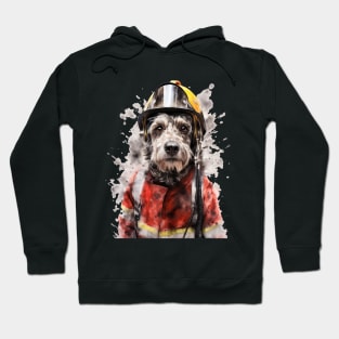 Fireman Dog Hoodie